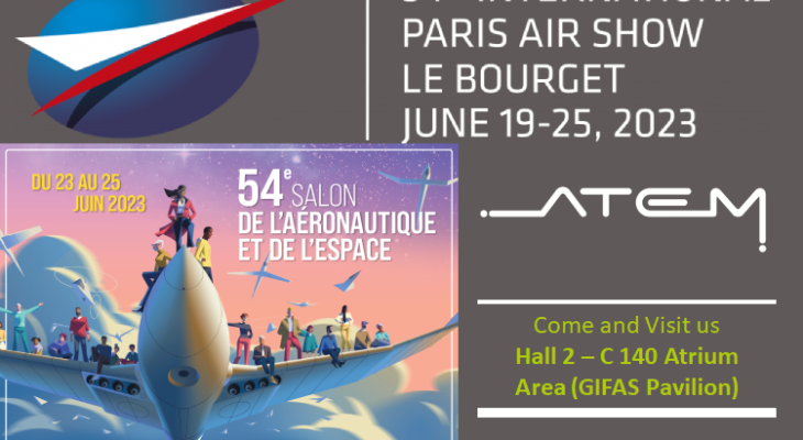 Atem de retour pour la 54ème édition du Salon du Bourget ! 